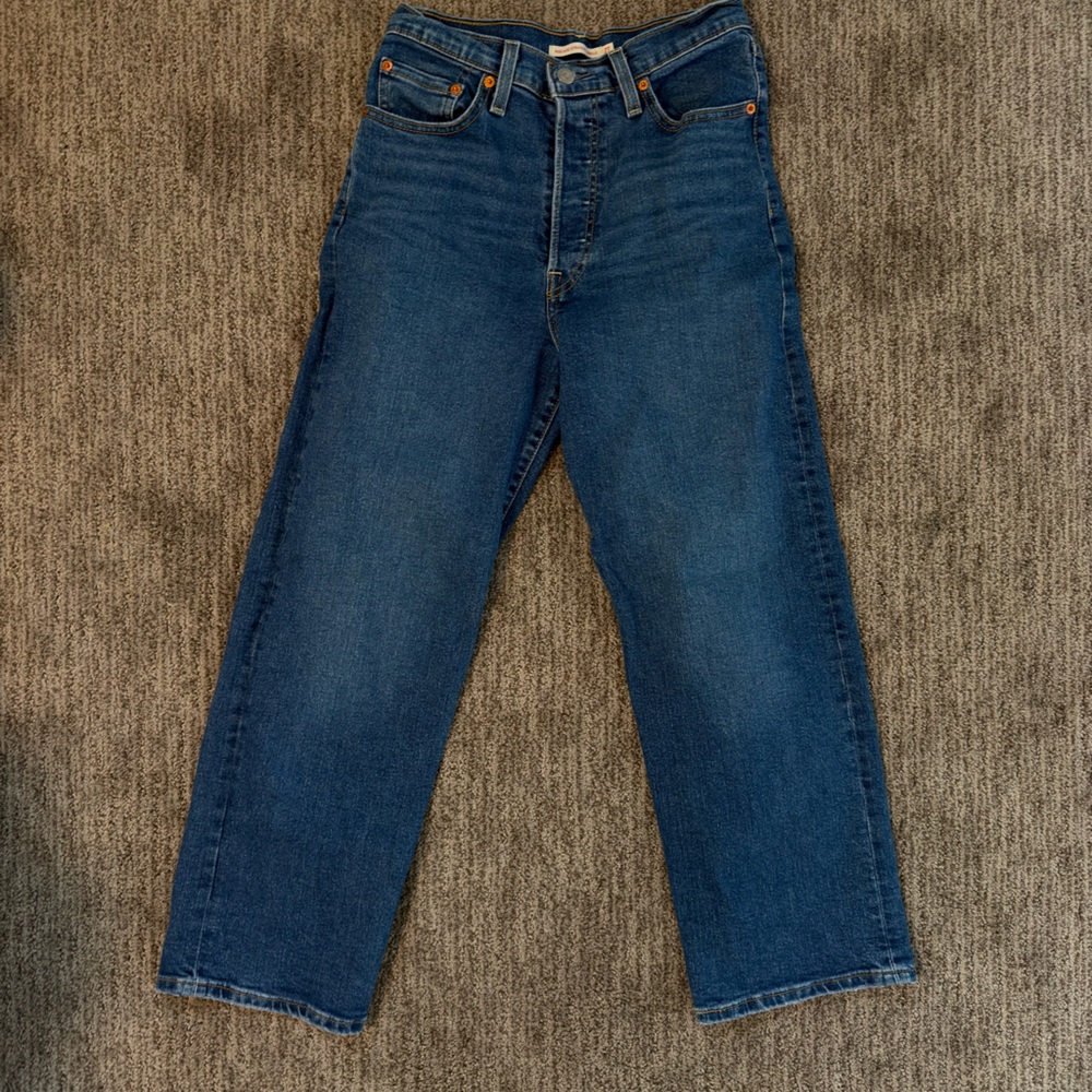 Levi's high rise ankle jean - straight